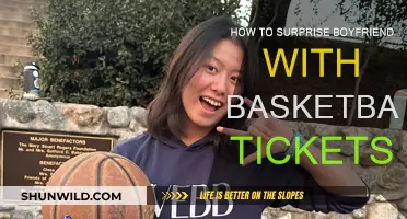 Surprising Your Boyfriend: Basketball Tickets for Two!
