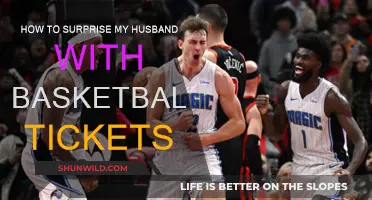 Surprising Your Husband: Game Tickets for a Basketball Date