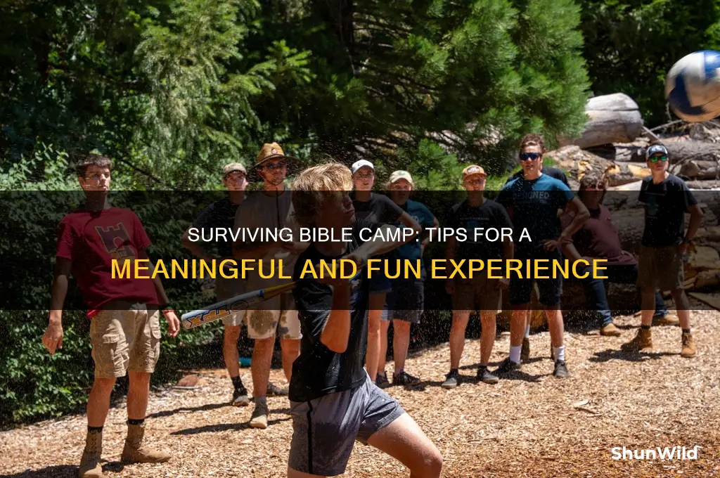 how to survive bible camp