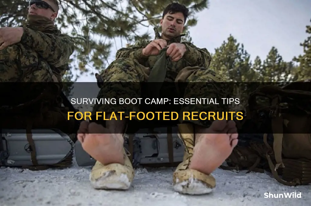 how to survive boot camp with flat feet