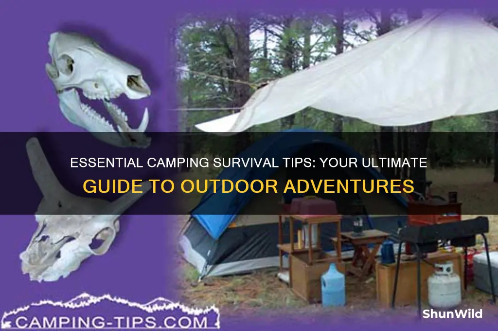 how to survive camping index