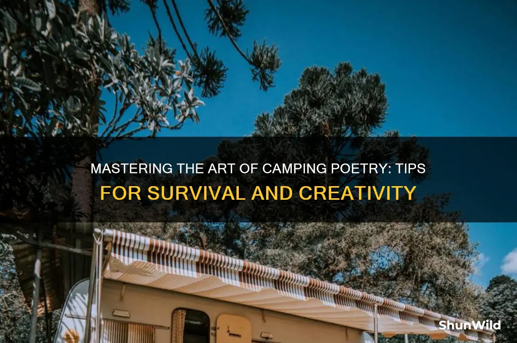 how to survive camping poet