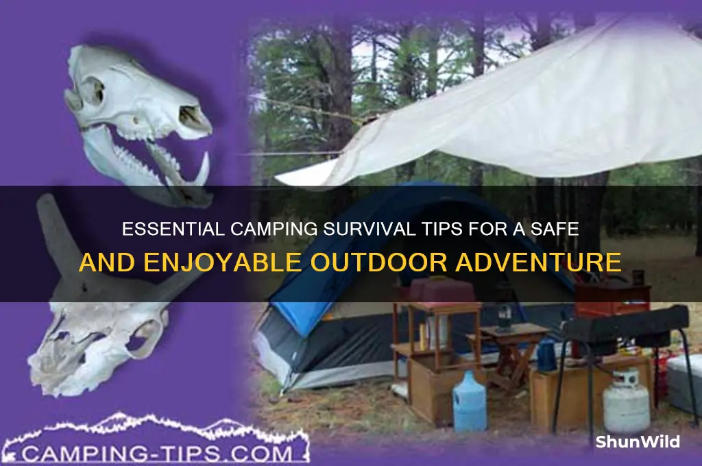 how to survive camping