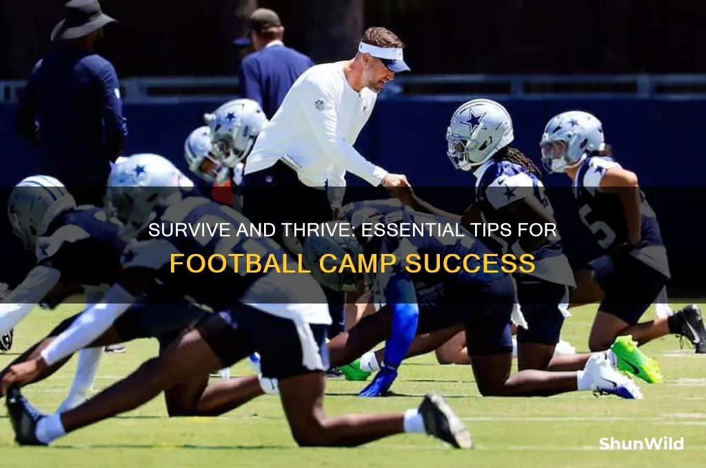how to survive football camp