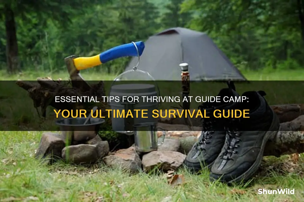 how to survive guide camp