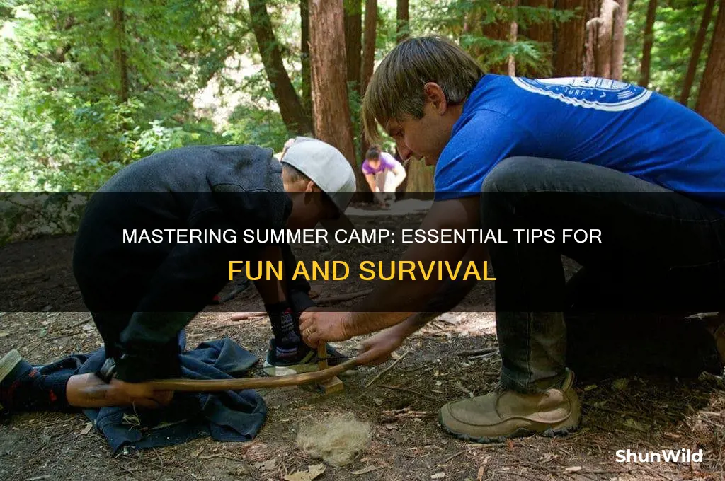 how to survive summer camp