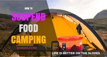 Master Camping Food Storage: Tips to Suspend Meals Safely Outdoors