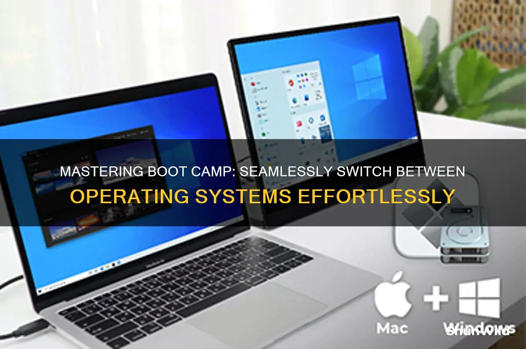 how to switch back and forth in boot camp