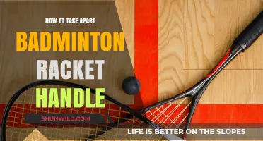 Taking Apart a Badminton Racket Handle: Step-by-Step Guide