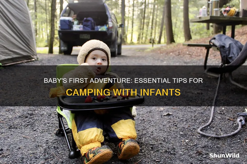 how to take baby camping