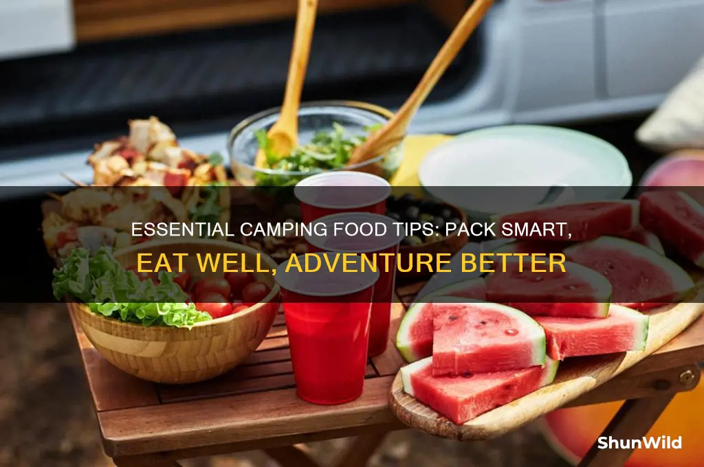 how to take food camping