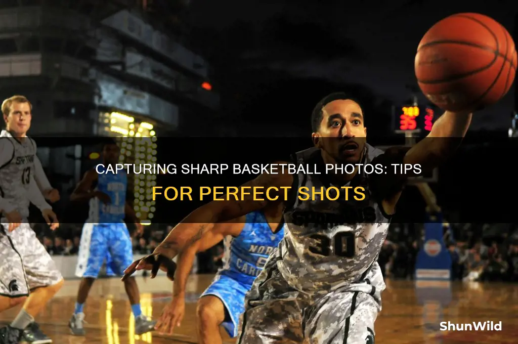 how to take sharp basketball photos