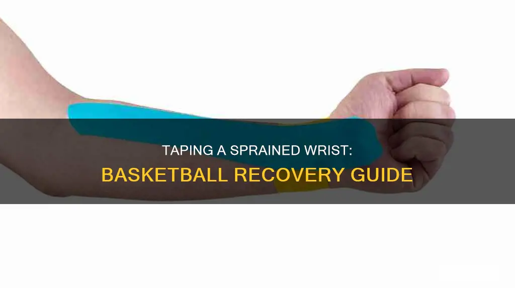 how to tape a sprained wrist for basketball