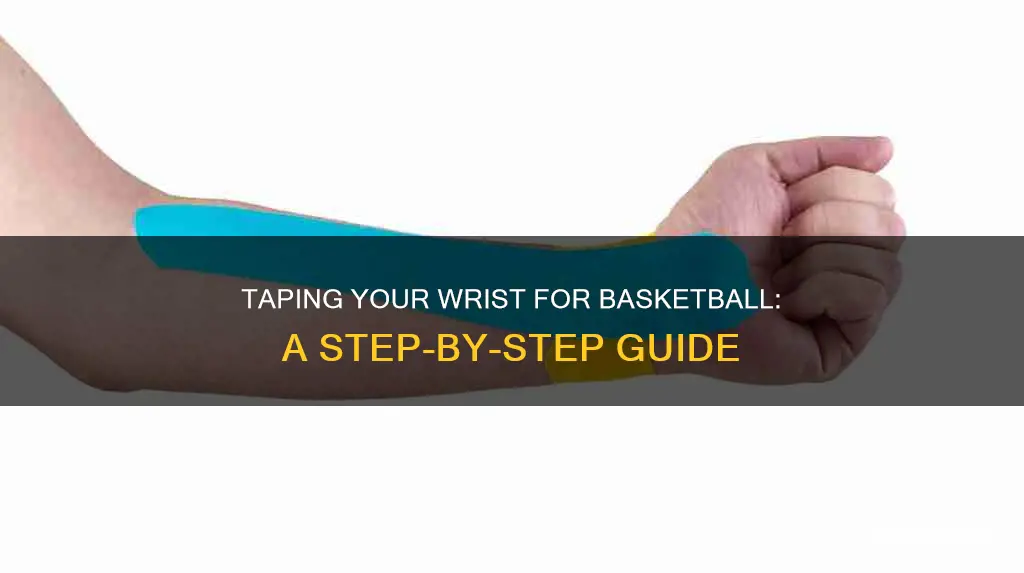 how to tape a wrist for basketball