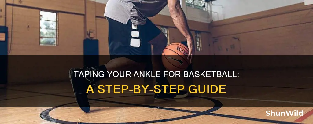 how to tape your own ankle for basketball