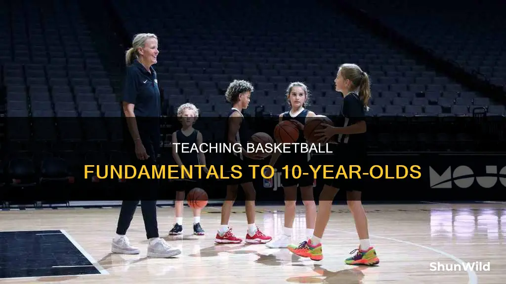 how to teach 10 year old basketball