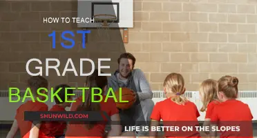 Teaching Basketball Basics to First Graders