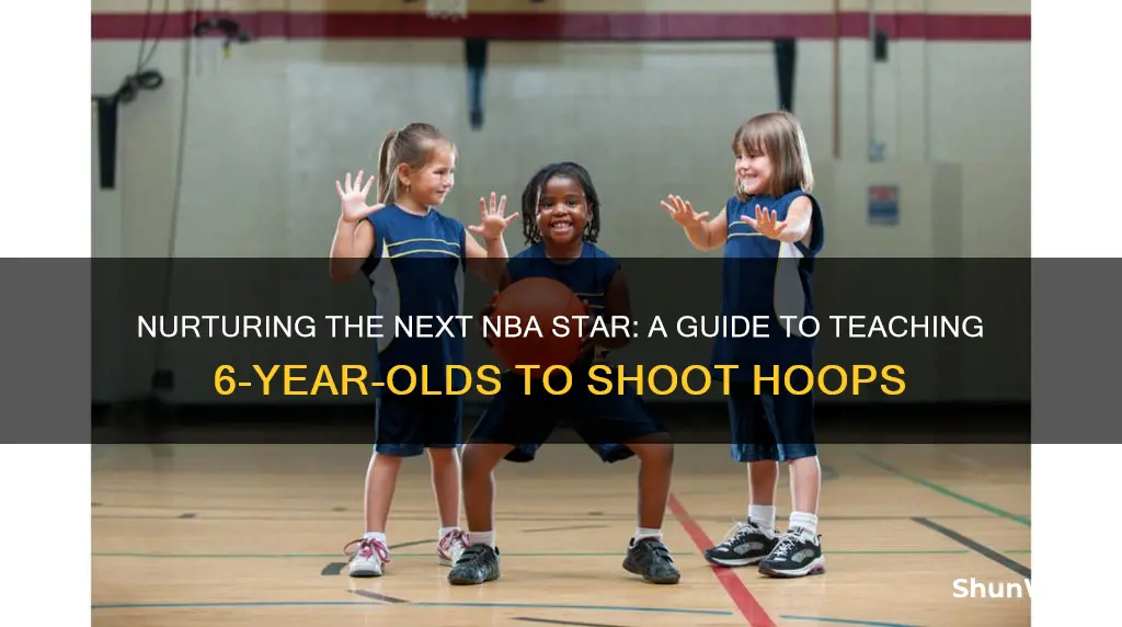 how to teach 6 year old to shoot basketball