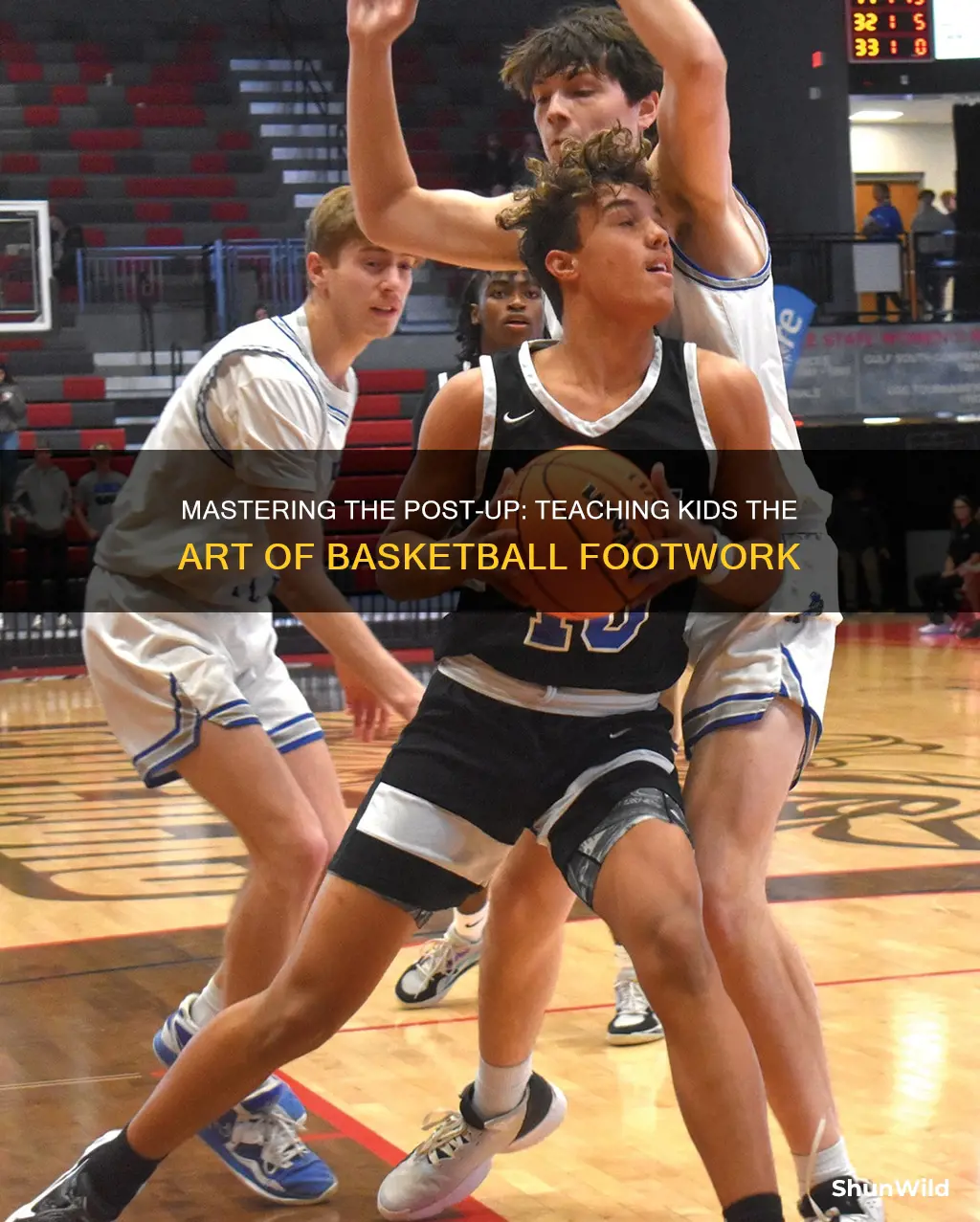 how to teach a kid to post up in basketball