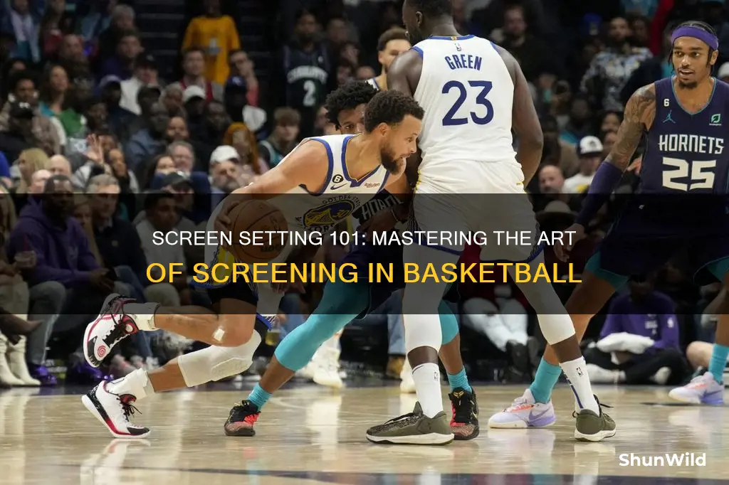 how to teach a screen in basketball