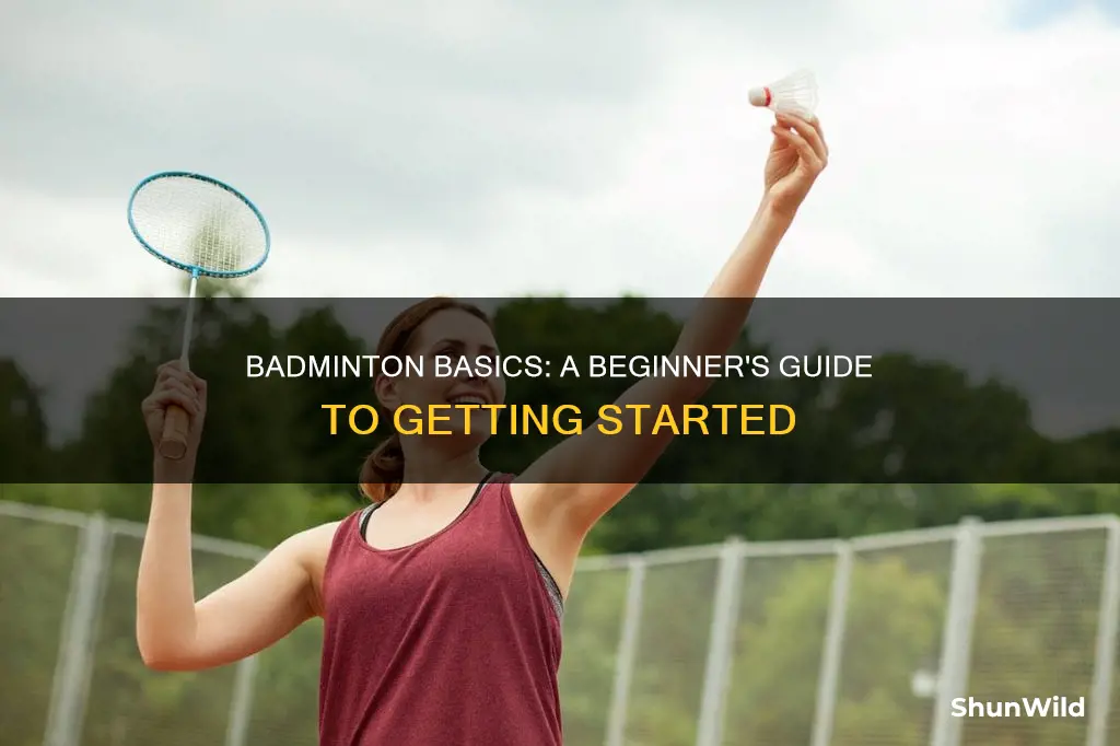 how to teach badminton for beginners