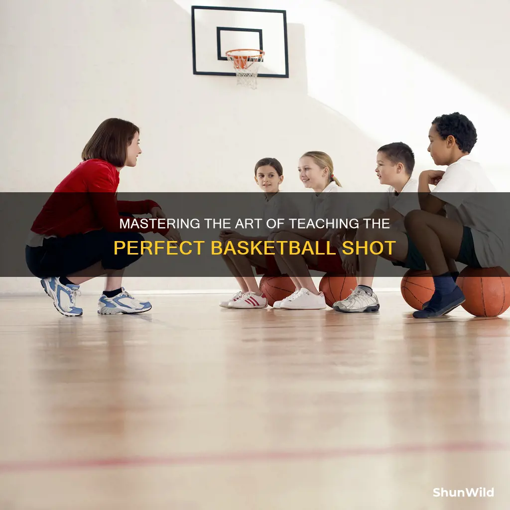 how to teach basketball shot