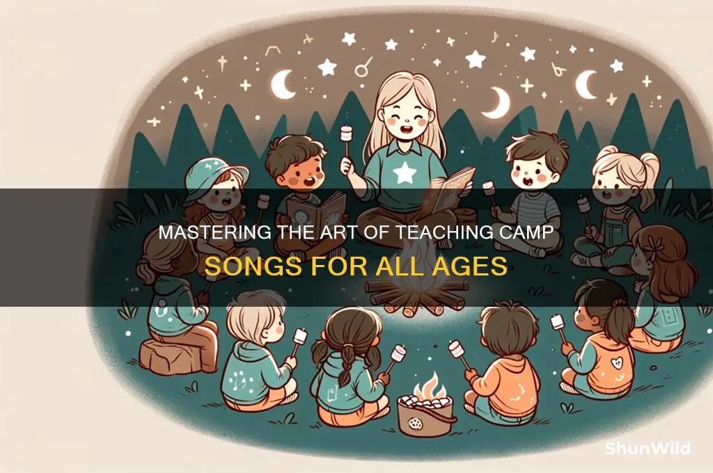 how to teach camp songs
