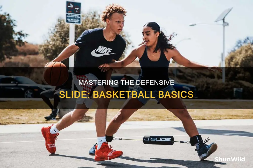 how to teach defensive slide basketball