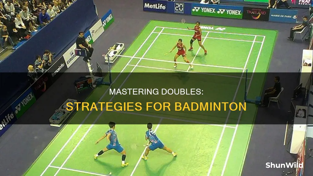 how to teach doubles in badminton