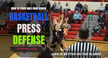Press Defense Strategies for Girls' High School Basketball