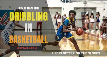 Mastering High Dribble: Basketball's Art of Control and Speed