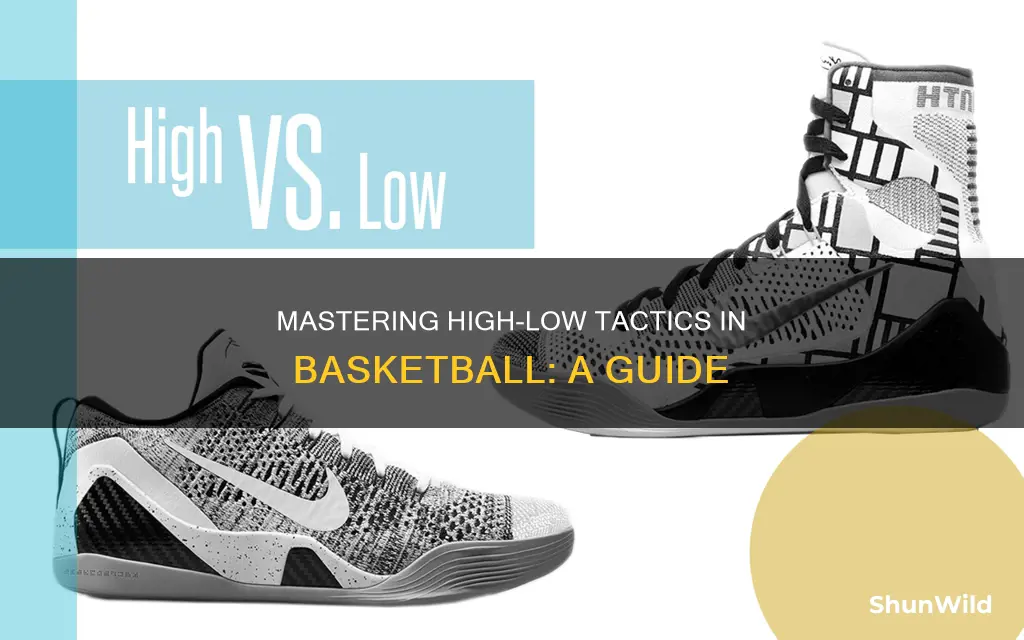how to teach high low in basketball