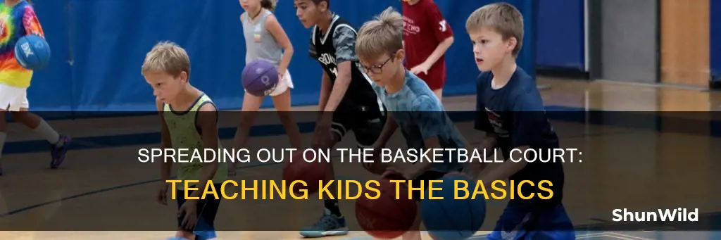 how to teach kids to spread out basketball