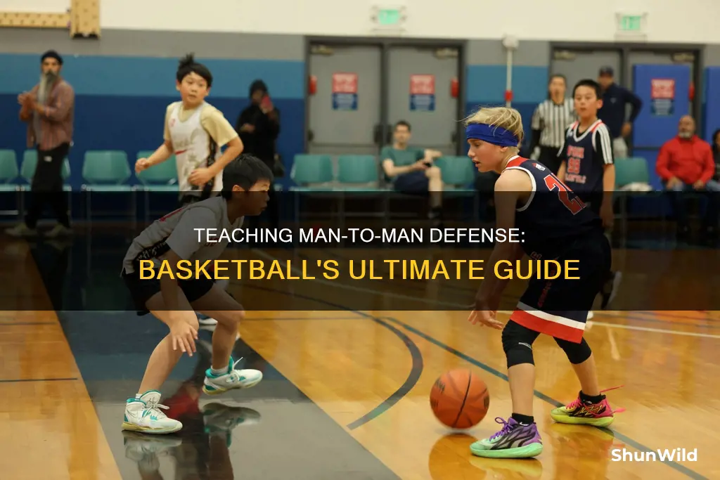 how to teach man to man defense basketball