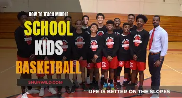 Teaching Basketball to Middle Schoolers: Fundamentals and Fun