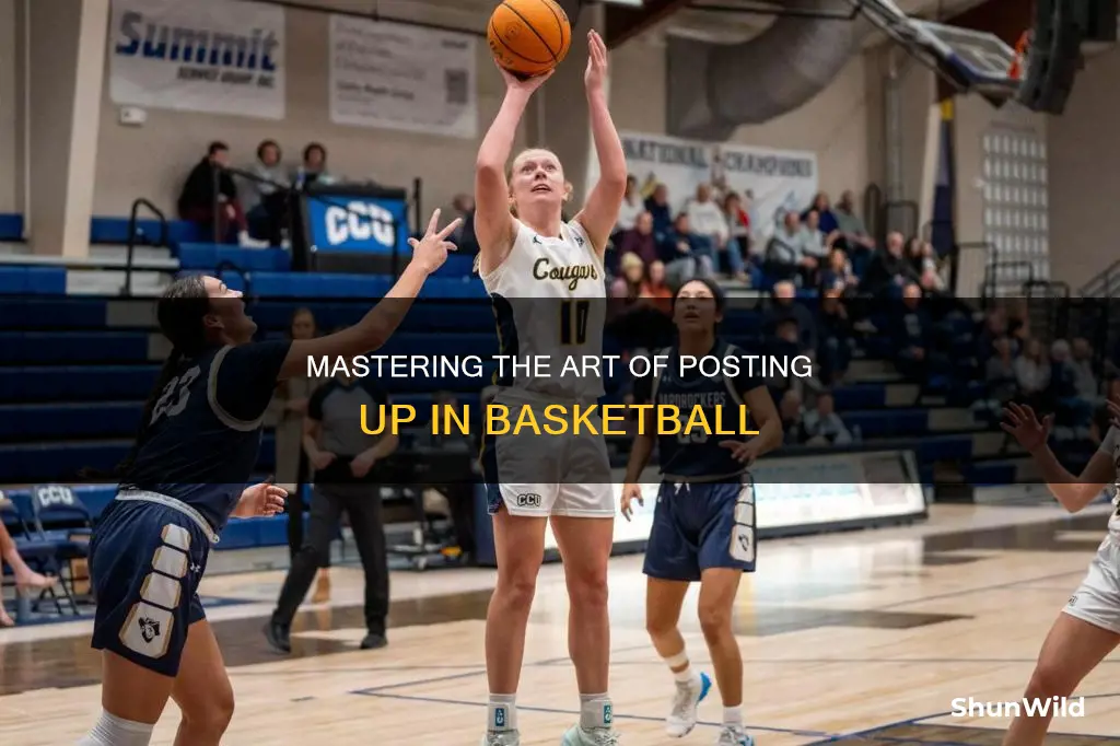 how to teach posting up in basketball