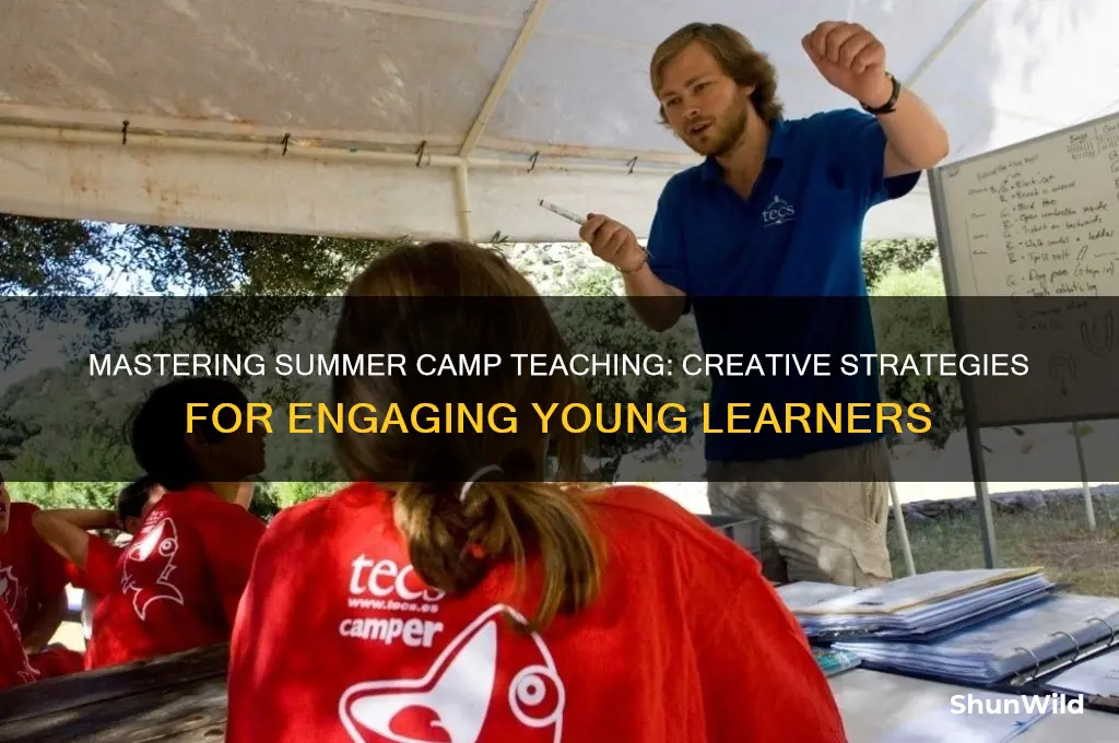 how to teach summer camp