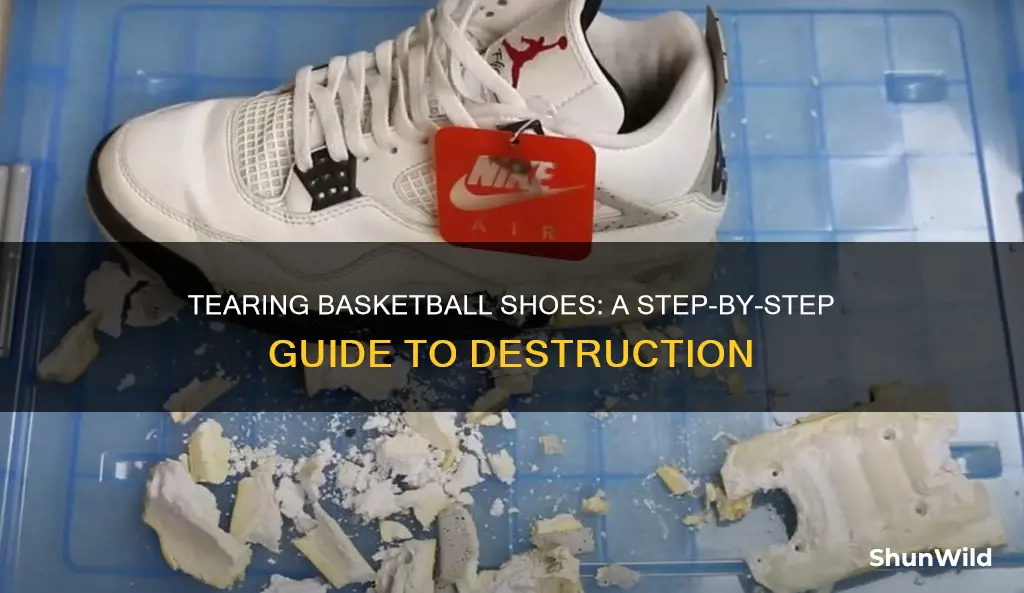 how to tear apart any basketball shoe