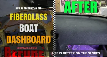 Revive Your Boat's Dashboard: A Guide to Restoring Old Fiberglass Surfaces