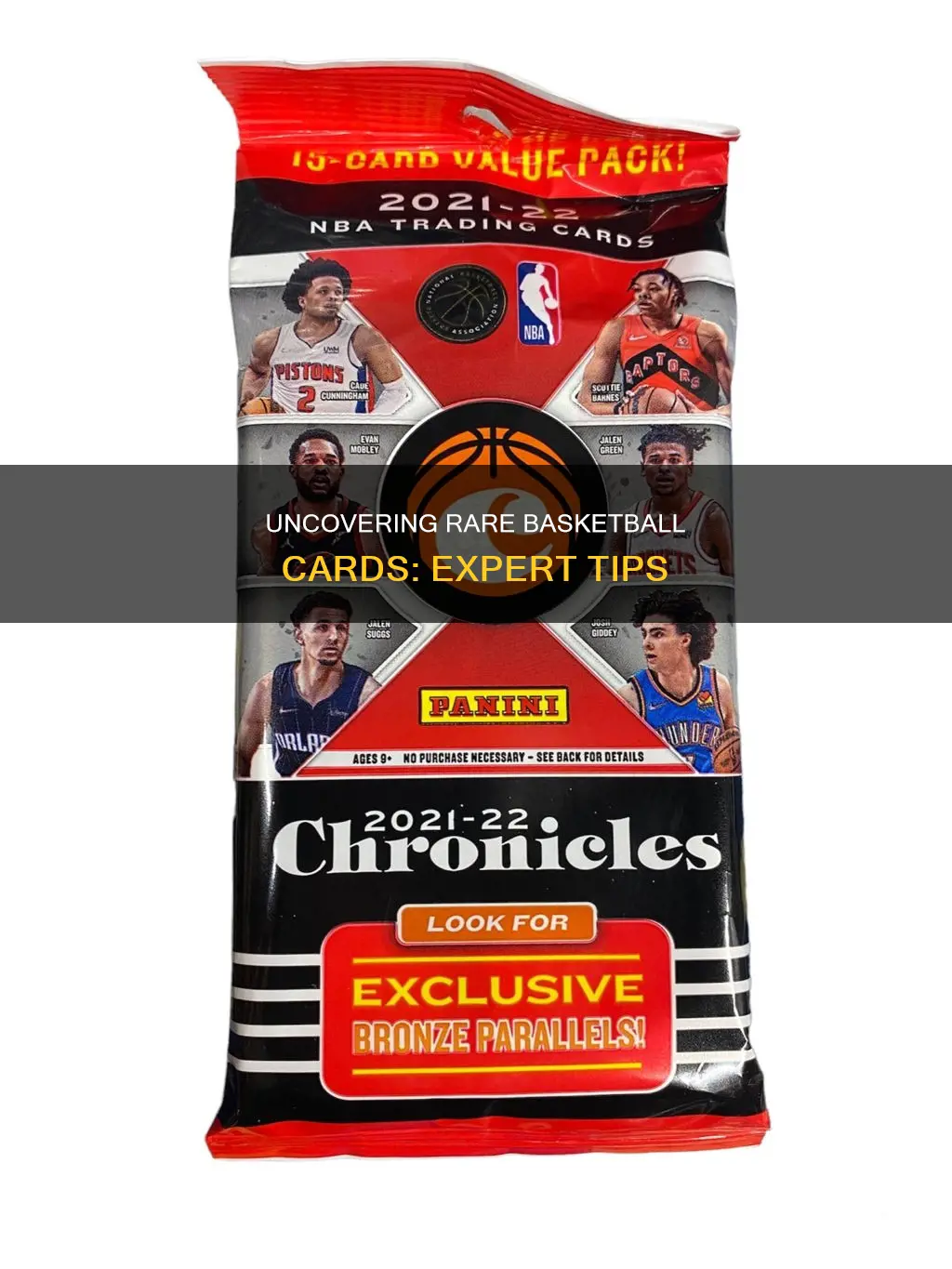 how to tell if a basketball card is rare