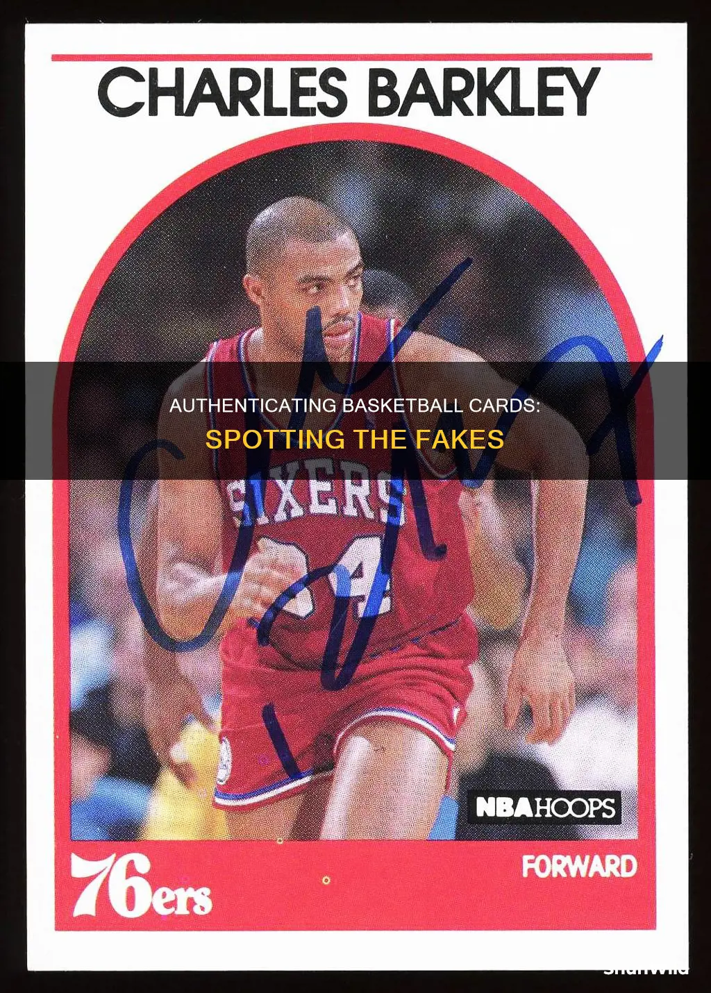 how to tell if a basketball card is real