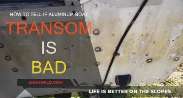 Spotting a Bad Aluminum Boat Transom: What to Look For