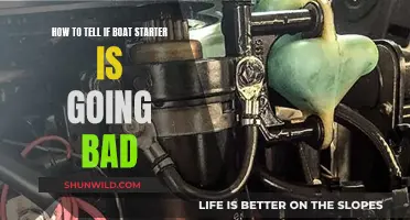 Signs Your Boat's Starter Needs Replacement