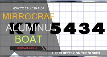 Identify Your Mirrocraft Aluminum Boat's Year of Make