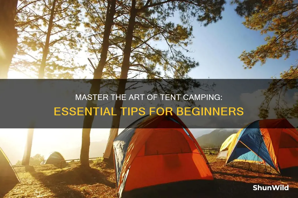 how to tent camp