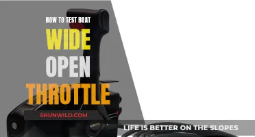 Testing Boat Wide Open Throttle: A Step-by-Step Guide