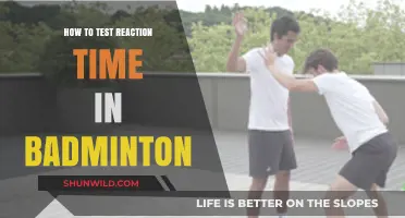 Improving Badminton Reaction Times: Testing Techniques