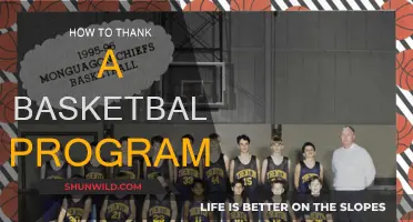Appreciating Basketball: Thanking the Program