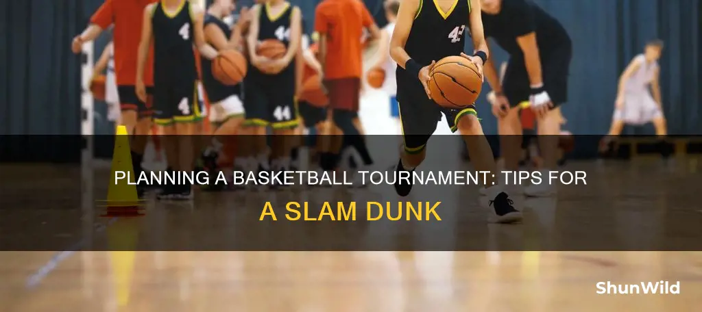 how to throw a basketball tournament