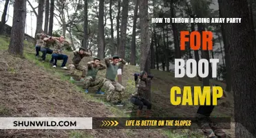 Boot Camp Sendoff: Tips for Hosting a Memorable Going Away Party